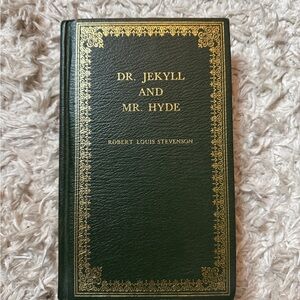 Green Leatherbound 'Dr. Jekyll and Mr. Hyde' Book